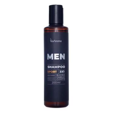 Imagem de Shampoo 3X1 Men Sport 200ml Via Aroma