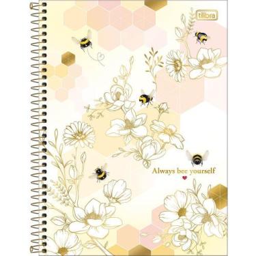 Imagem de Caderno Espiral Honey Bee - Always Bee Yourself - 80 Folhas - Tilibra