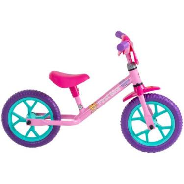 Imagem de Bicicleta De Equilíbrio Infantil Bandeirante First Bike Rosa