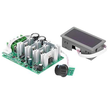 Imagem de Módulo Controlador de Velocidade, Módulo Controlador de Velocidade do Motor PWM DC Visor Digital PWM Motor DC Regulador de Alta Potência DC1280V 30A Com, Ventiladores de