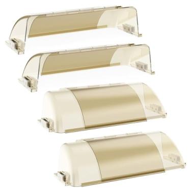 Imagem de VE NI SCC Defletor magnético ajustável para saída de ar facilmente ajustável entre 25,4 cm a 35,5 cm, adequado para saídas de chão, paredes laterais, tetos, 4 unidades