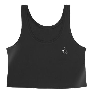 Imagem de Cropped Feminino Regata Good Look Fitness Academia Estampada Mulher Peso-Feminino