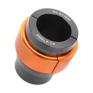 Imagem de Generic Amortecedor de motocicleta, protetor de vedação de garfo, fácil instalação, desempenho estável, substituição, bucha de vedação de garfo, Laranja 40mm a 41mm