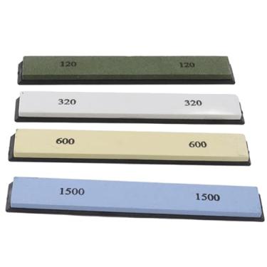 Imagem de Conjunto de Pedra de Amolar de Pedra de Amolar, Grão de 4 Lados, 120 320 600 1500, Pedra de Amolar, Facas de Pesca de Cozinha