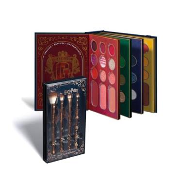 Imagem de Kit Harry Potter:Paleta de Maquiagem Multifuncional 54g + Kit Pincéis