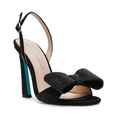 Imagem de Betsey Johnson Women's Joel Heeled Sandal, Black, 7.5