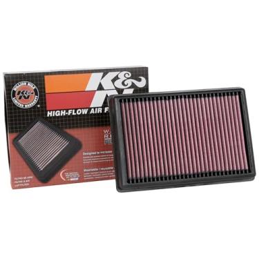 Imagem de K&N Filtro de ar do motor: alto desempenho, premium, lavável, filtro de substituição: serve para Ford 2018-2020 (C-Max II, Grand C-Max, Tourneo Connect, Transit Connect), 33-3138
