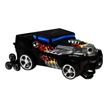 Imagem de Mochila 3d C/ Rodinhas Bone Shaker Hot Wheels Marca Max Toys