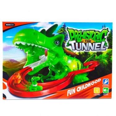 Imagem de Pista De Corrida Para Carrinho Dinossaur Com Tunel