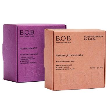 Imagem de B.O.B Kit – Shampoo Revitalizante + Condicionador Hidratação Profunda Kit