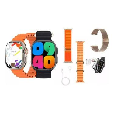 Imagem de  Relógio Smartwatch Serie 9 Ultra Kit 7 Pulseiras + Case  - XMICRO, La