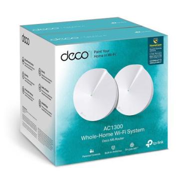 Imagem de Sistema Wi-Fi TP-Link Deco M5 AC1300 Dual Band - 2 Unidades, Branco