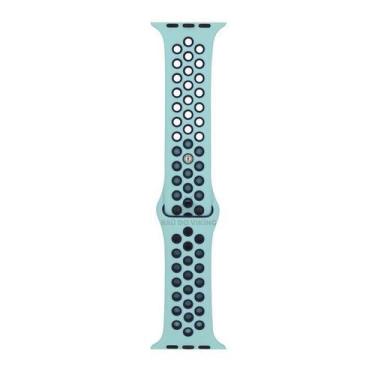 Imagem de Pulseira Furos SM Turquesa/Azul Compatível Apple Watch 40mm - Baú do V