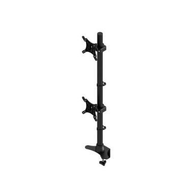 Imagem de Suporte de mesa para 2 monitores verticais até 27'' avatron smd-1027vg