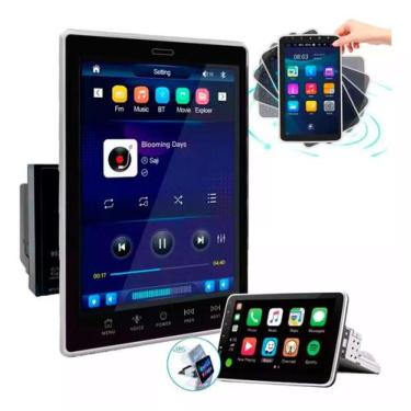 Imagem de Central Multimídia Mp5 E-Tech 1 Din Tela 10.1 Pol Rotativa