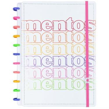 Imagem de Caderno Inteligente Mentos Cheiro A4 Tamanho Grande Capa Dura Deluxe 1