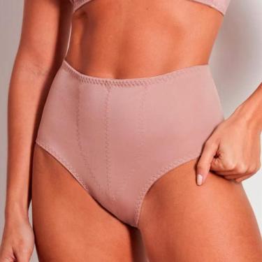 Imagem de Calcinha Cinta Modeladora Cintura Alta Duloren 114714, Castanha, 50