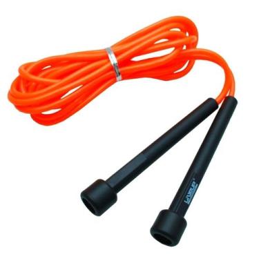 Imagem de Corda De Pular Cross Simples PVC Liveup, Laranja