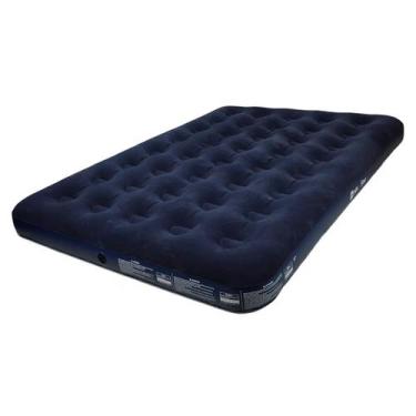 Imagem de Colchão Inflável Casal Star Azul PVC 185cm Altura Suporta até 300kg - 