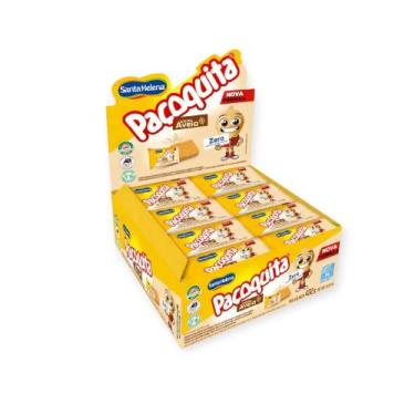 Imagem de Caixa 24Un Paçoquita Paçoca Santa Helena Aveia Zero Açúcar