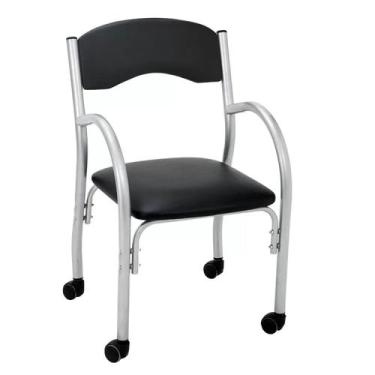 Imagem de Cadeira de Escritório Aproximação com Rodízios Daniela - Fil Móveis