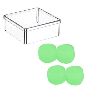 Imagem de Protetor Auricular De Natação Tampão Silicone Rythmoon, Verde