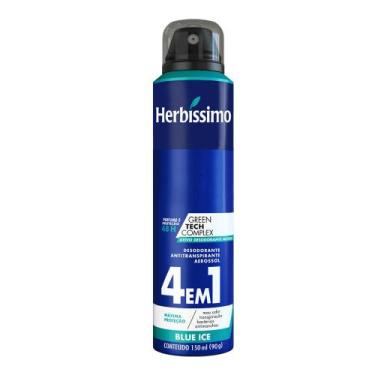 Imagem de Desodorante Aerosol Antitranspirante Herbíssimo Blue Ice 150Ml