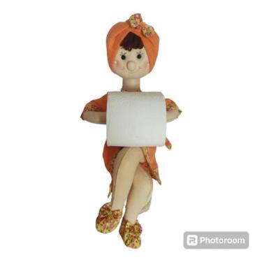 Imagem de Porta papel higiênico boneca - Ateliê pontinho de ouro