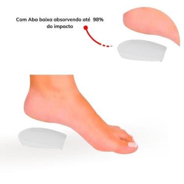 Imagem de Calcanheira Esporão Take Care C/ Aba Baixa - TakeCare, P