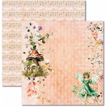 Imagem de Papel para Scrapbook Arte Fácil Fadas 2 - SC-881