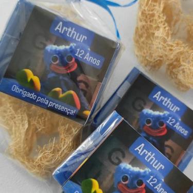 Imagem de Sabonete em Barra Artesanal infantil lembrancinhas - Flor e Aroma Sabo