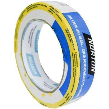 Imagem de Fita Crepe 24mmX50m Uso Geral Norton 8677