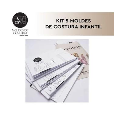 Imagem de Kit 5 moldes de costura infantil - Marlene Mukai - EDITORA CLUBE DA CO