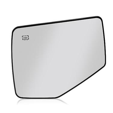 Imagem de Substituição de vidro do espelho retrovisor esquerdo do motorista para Ford Explorer Ranger 2006-2010 Mercury Mountaineer substitui 6L5Z17K707B 6L2Z17K707F 6L2Z17K707E FO1324113 Vidro espelhado com