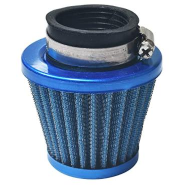 Imagem de CPVNQMDG Kit universal de indução de filtro de ar azul de 38 mm para GY6 50cc QMB139 Taotao Sunl BMS Lance Wildfire Moped Scooter Predator 212cc GX200 196cc Motor Mini Bike Go Kart Azul