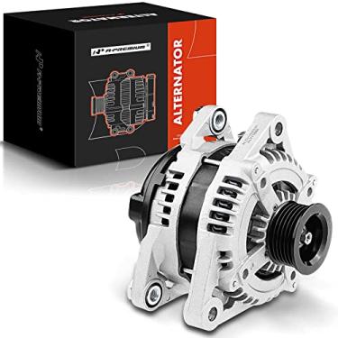 Imagem de A-Premium Alternador compatível com Hyundai Santa Fe 13-18, Genesis 2012, Santa Fe XL 13-19, Azera 12-17 e Kia Sorento 2011/15-18, Sedona 11-12/14-18, Cadenza 14-16, K900, 3.3L 3.5L 3.5L 3.5L .8L, 12V 150A CW