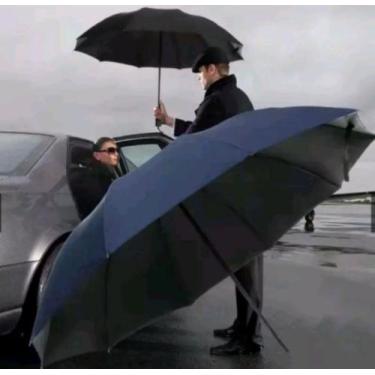 Imagem de Guarda chuva enorme automatica abre e fecha reforçada evento - ARSOA U