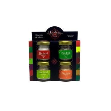 Imagem de Flor De Sal Cimsal Quarteto De Sabores 4x30g