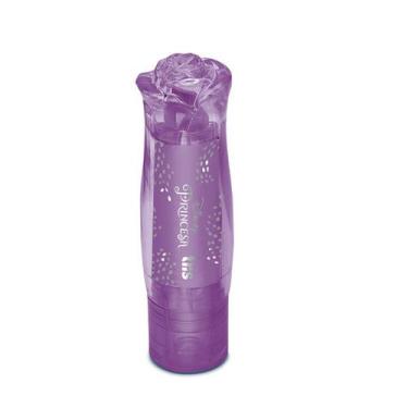 Imagem de Borracha Formato Batom Princesas Decorada Retrátil Tris, ROXO