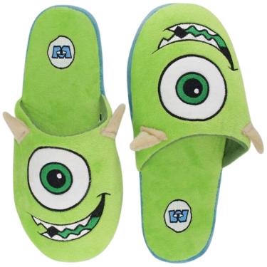 Imagem de Mike Wazowski Chinelo Quarto Unissex Adulto Oficial Monstros S.A Disney Pixar