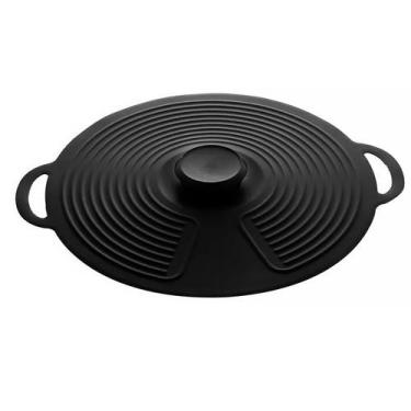 Imagem de Tampa de Silicone para Panelas 27cm Preta 4909 - Lyor - LYOR, WOLFF, R