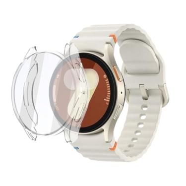 Imagem de Case TPU360 Capa Protetora LTimports compativel com Galaxy Watch 7 40mm Sm-L300 Bt e Sm-L305 Lte (LT-Transparente)