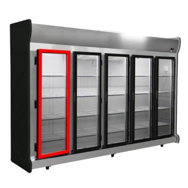 Imagem de Gaxeta Porta Expositor Bebidas Vertical Para Fricon 47x145 - PROLAR BO