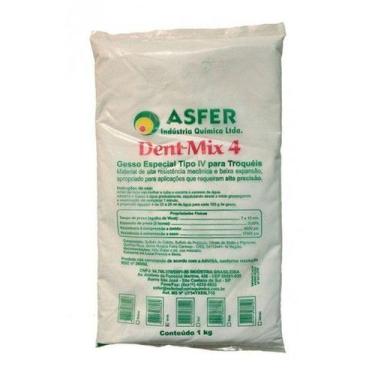 Imagem de Gesso pedra especial dentmix tipo iv salmão - asfer