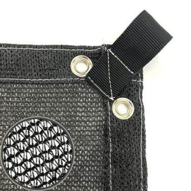 Imagem de Tela Sombreamento 80% Garagem Cobertura Piscina 2x1 Bainha e Ilhós - S