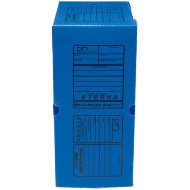 Imagem de Arquivo Morto Polipropileno Novaonda Gigante Azul 39X18X30 PCT com 10 