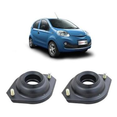 Imagem de Par Batente Amortecedor Dianteiro Chery New Qq 2015 2016 17 - Qualykit