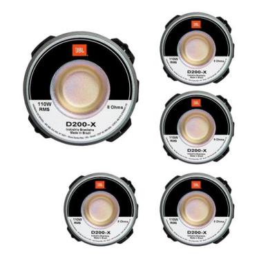 Imagem de Kit 05 Driver D200x 110w Jbl Selenium Som Automotivo Top