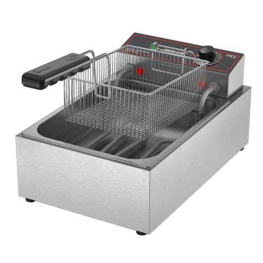 Imagem de Fritador Industrial Elétrico FRCE3 Metalcubas 220V 3 Litros 28,5x41,5 cm - 10053G(17748)