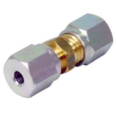 Imagem de Kit 5 Conexão Emenda Tubo Nylon Mbb Tubo 12 Mm X 12 Mm (Completa) - LN